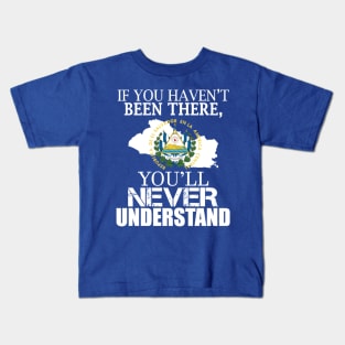 El Salvador you’ll never understand map Kids T-Shirt